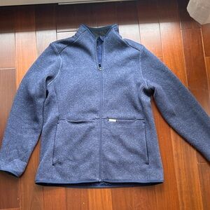 Figs women on-shift sweater knit navy blue